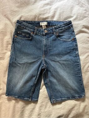 H&M Blue Denim Shorts